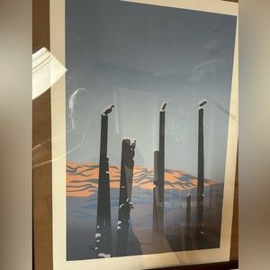 The Hawk Print by Roy H Vickers